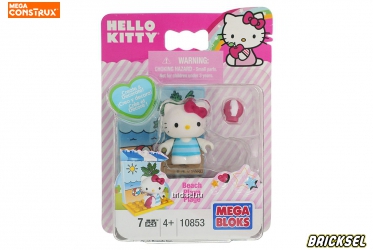 Мини-набор Hello Kitty 10853: На пляже