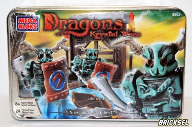 Набор MEGA BLOKS 9865: Norvagen war chest