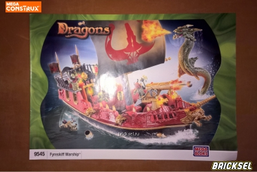 Инструкция к набору MEGA BLOKS Dragons 9545: Боевой корабль Фирскиф