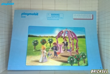 Инструкция к набору Playmobil 9229pm: Свадебная церемония и регистрация